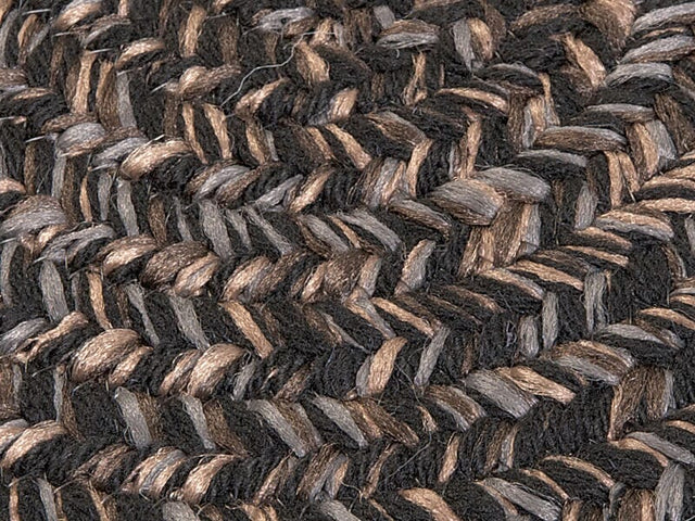 Colonial Mills Hayward Hy19 Black / Black / Neutral Rugs.