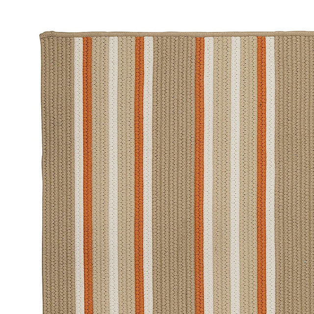 Colonial Mills Mesa Stripe Ms36 Rusted Sand Rugs.