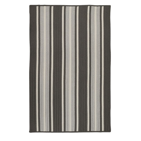 Colonial Mills Mesa Stripe Ms38 Stone Grey Rugs.