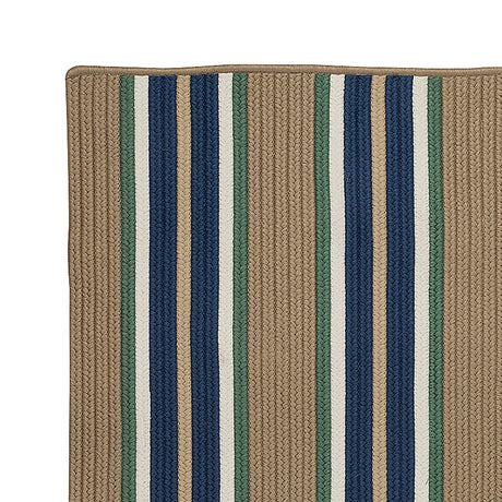 Colonial Mills Mesa Stripe Ms39 Taupe Isle Rugs.