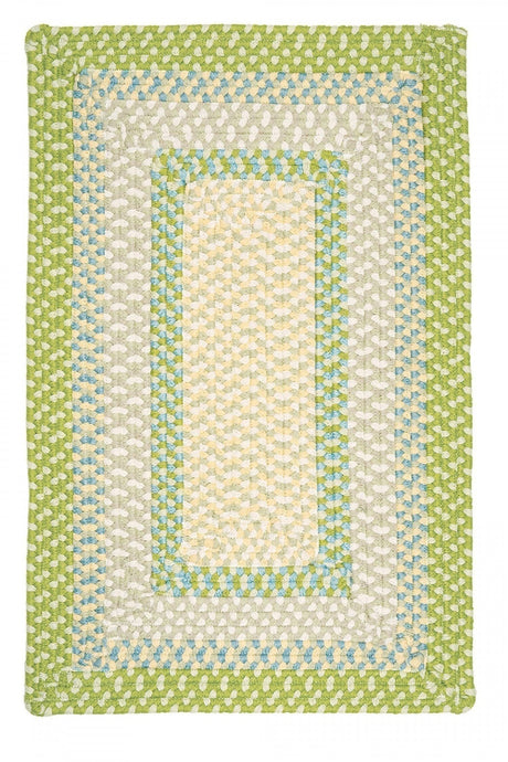 Colonial Mills Montego mg69 Lime Twist / Celery / Blue / Yellow Rugs - Colonial Mills - mg69r024x036r