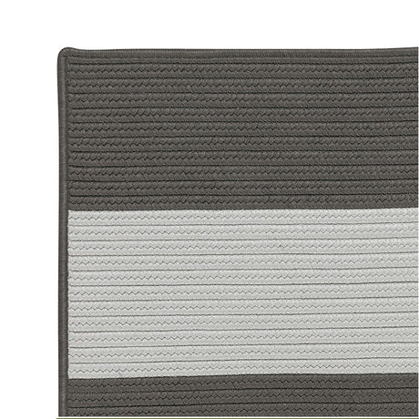 Colonial Mills Newport Textured Stripe Nw16 Greys Rugs - Colonial Mills - nw16r024x036s