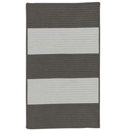 Colonial Mills Newport Textured Stripe Nw16 Greys Rugs - Colonial Mills - nw16r024x036s