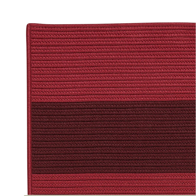 Colonial Mills Newport Textured Stripe Nw36 Reds Rugs - Colonial Mills - nw36r024x036s