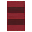 Colonial Mills Newport Textured Stripe Nw36 Reds Rugs - Colonial Mills - nw36r024x036s