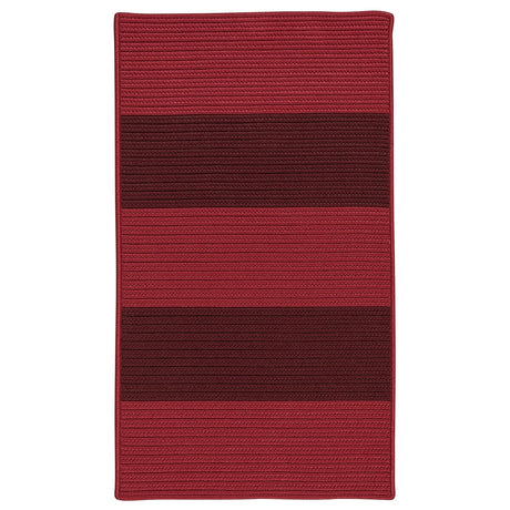 Colonial Mills Newport Textured Stripe Nw36 Reds Rugs - Colonial Mills - nw36r024x036s