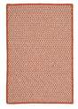 Colonial Mills Outdoor Houndstooth Tweed Ot19 Orange / Orange Rugs - Colonial Mills - ot19r024x036s