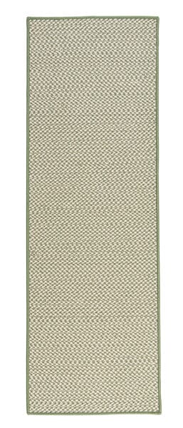 Colonial Mills Outdoor Houndstooth Tweed Ot68 Leaf Green / Green Rugs - Colonial Mills - ot68r024x036s