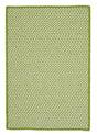 Colonial Mills Outdoor Houndstooth Tweed Ot69 Lime / Green Rugs - Colonial Mills - ot69r024x036s