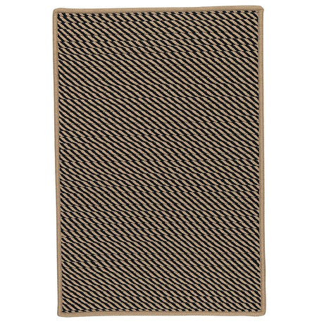 Colonial Mills Point Prim Im13 Black Rugs - Colonial Mills - im13r024x036s