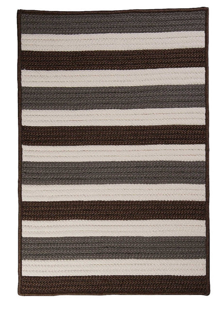 Colonial Mills Portico Po19 Stone / Brown / Gray Rugs - Colonial Mills - po19r024x036s