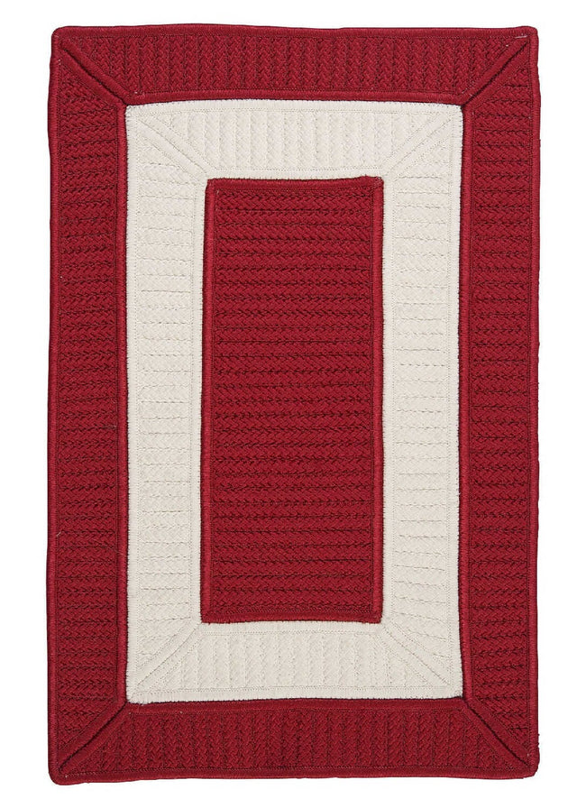 Colonial Mills Rope Walk Cb97 Red / Red Rugs - Colonial Mills - cb97r024x036s