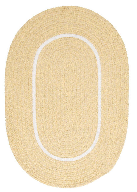 Colonial Mills Silhouette Sl35 Pale Banana / Yellow Rugs - Colonial Mills - sl35r048x048