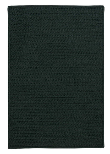 Colonial Mills Simply Home Solid H109 Dark Green / Green Rugs.