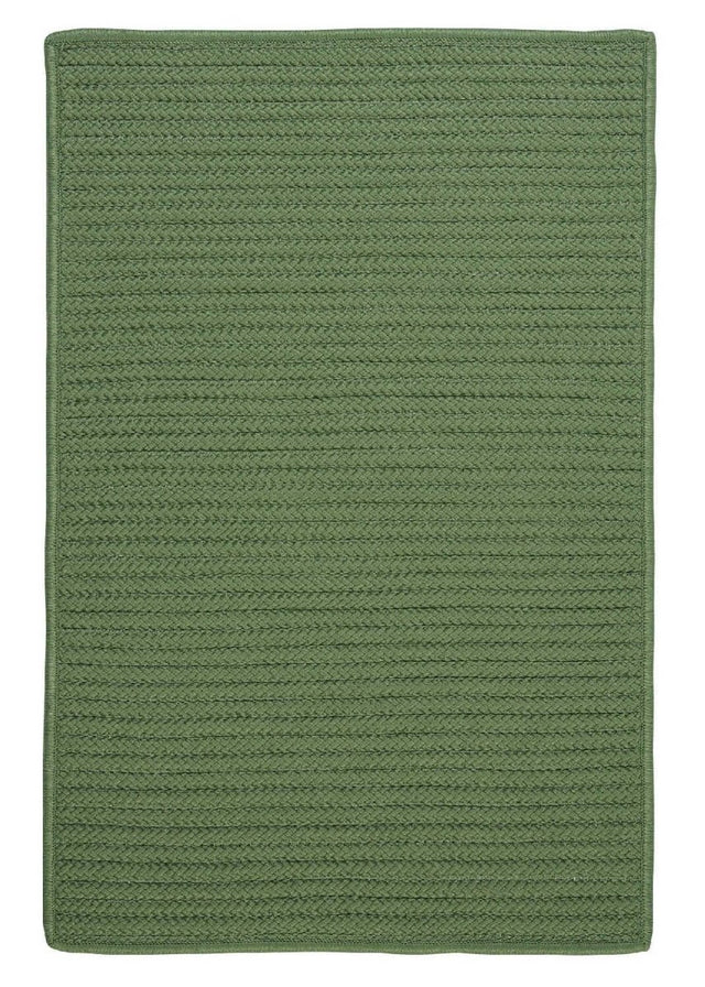 Colonial Mills Simply Home Solid H123 Moss Green / Green Rugs.