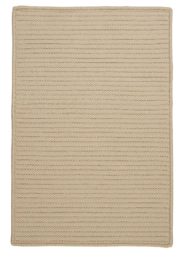 Colonial Mills Simply Home Solid H182 Linen / Neutral Rugs.