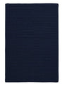 Colonial Mills Simply Home Solid H561 Navy / Blue Rugs.