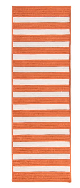 Colonial Mills Stripe It Tr19 Tangerine / Orange Rugs - Colonial Mills - tr19r024x036s