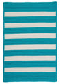 Colonial Mills Stripe It Tr49 Turquoise / Blue Rugs - Colonial Mills - tr49r024x036s