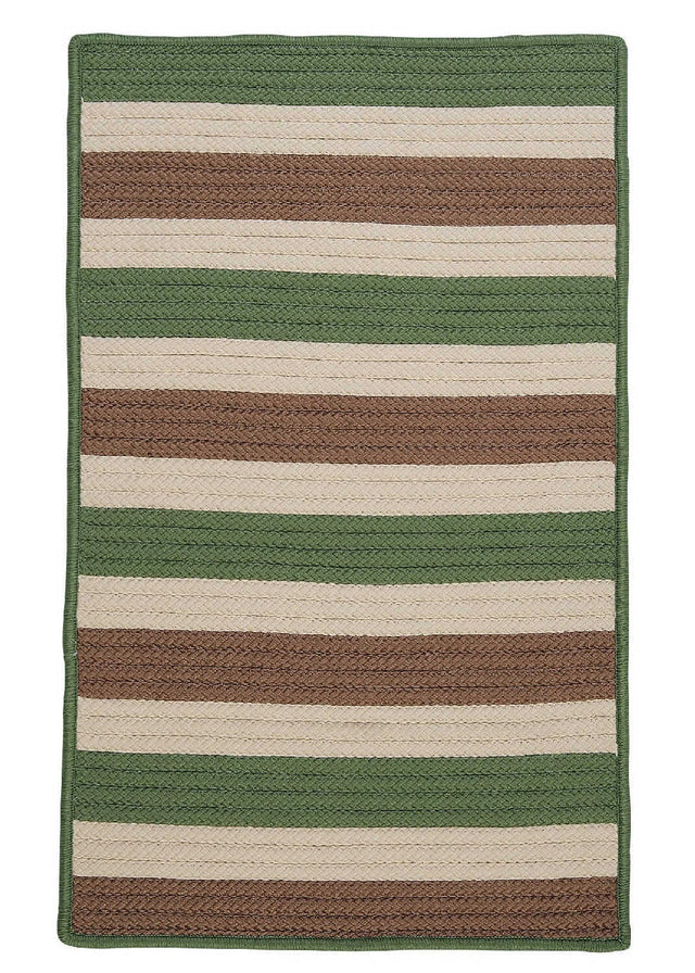 Colonial Mills Stripe It Tr69 Moss - Stone / Green / Neutral Rugs - Colonial Mills - tr69r024x036s