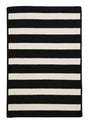 Colonial Mills Stripe It Tr89 Black White / Black Rugs.