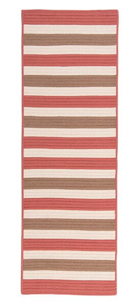 Colonial Mills Stripe It Tr99 Terracotta / Red / Neutral Rugs - Colonial Mills - tr99r024x036s