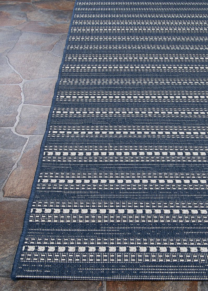 Couristan Afuera Beachcomber 5262/5003 Marine /Shell Rugs - Couristan - 52625003020037t