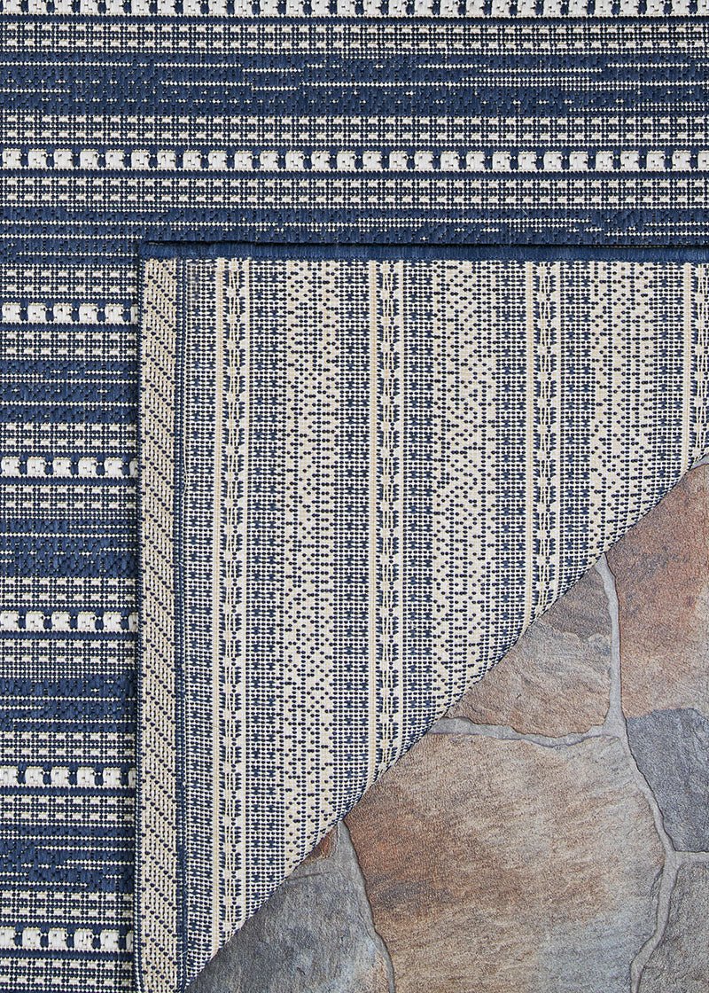 Couristan Afuera Beachcomber 5262/5003 Marine /Shell Rugs - Couristan - 52625003020037t