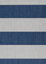 Couristan Afuera Yacht Club 5229/8503 Midnight Blue /Ivory Rugs - Couristan - 52298503020037t