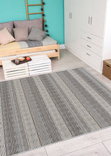 Couristan Cape Torrent 9864/5038 Sky Blue /Grey Rug - Couristan - 98645038020037t