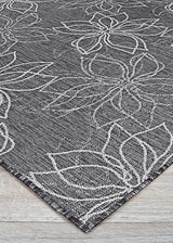Couristan Charm Botanical 2554/2009 Ash Rugs - Couristan - 25542009066066n