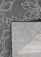 Couristan Charm Botanical 2554/2009 Ash Rugs - Couristan - 25542009066066n