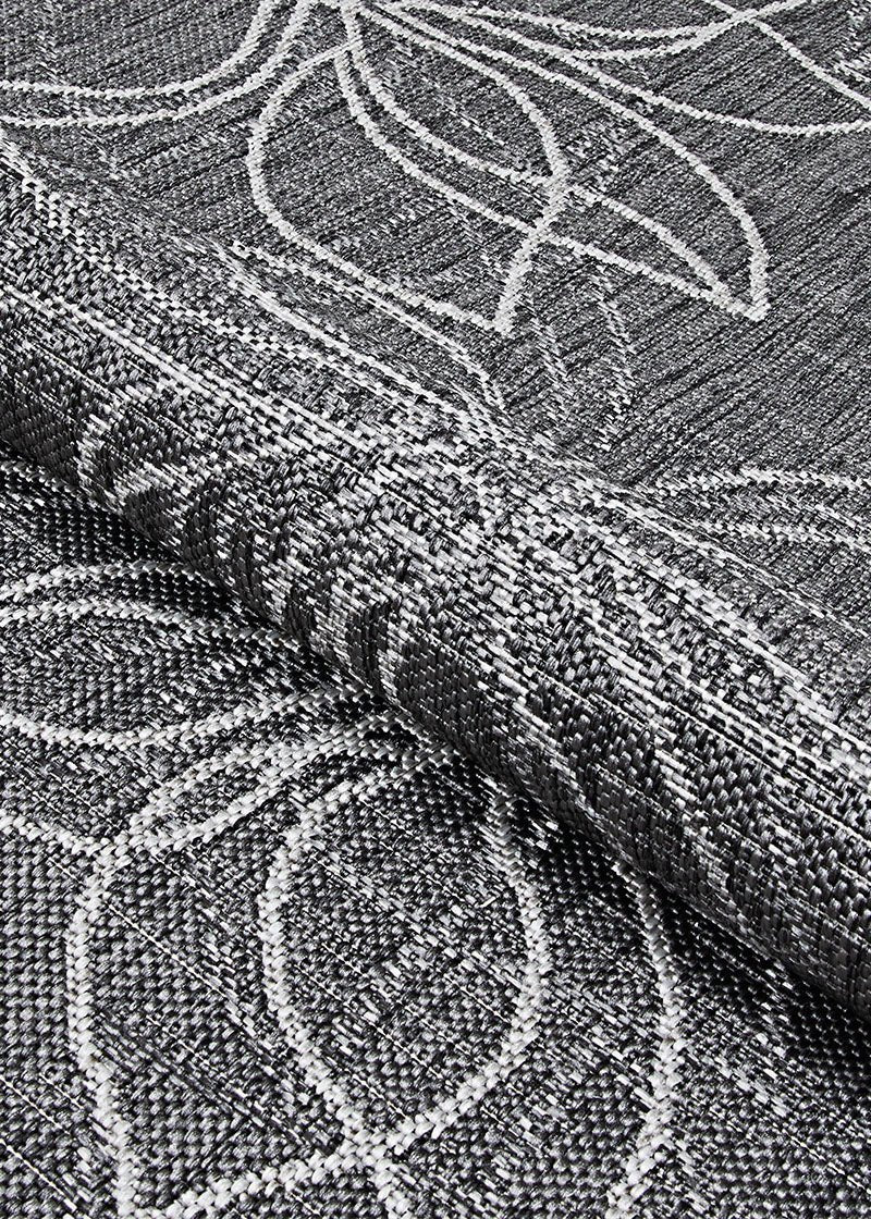 Couristan Charm Botanical 2554/2009 Ash Rugs - Couristan - 25542009066066n
