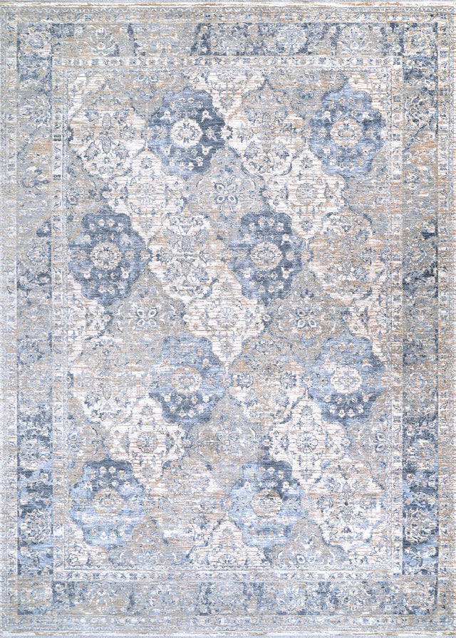 Couristan Couture Persian Tiles 6797/7194 Pewter - Mode Beige Rug - Couristan - 67977194020037t