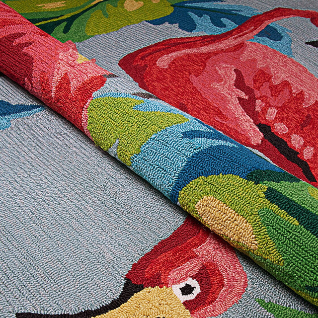 Couristan Covington Flamingos 6177/0220 Multi Rugs - Couristan - 61770220020040t