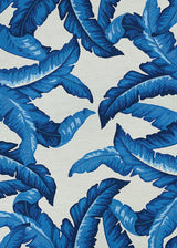 Couristan Covington Palm Leaves 2993/2003 Blue Rugs - Couristan - 29932003036056t