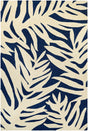 Couristan Covington Palms 3990/0980 Navy Rugs - Couristan - 39900980020040t