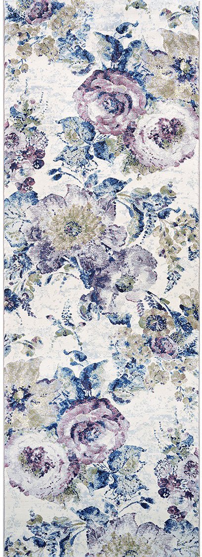 Couristan Easton Floral Chic 6349/6191 Bone/Multi Rug - Couristan - 63496191027710u