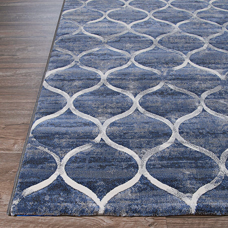 Couristan Easton Ogee 6345/5676 Dusk Blue Rugs - Couristan - 63455676020037t