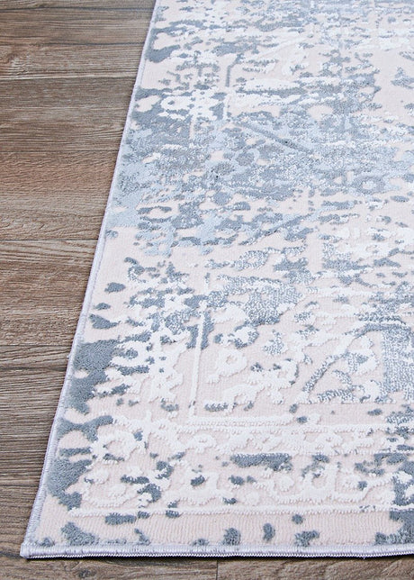 Couristan Europa Himalia 0955/9505 Luna Grey Rugs - Couristan - 09559505020311t