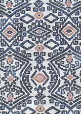 Couristan Everest Bohemia 6374/6636 Denim Ivory Rugs - Couristan - 63746636020037t