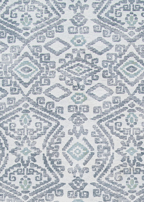 Couristan Everest Bohemia 6374/6757 Greystone/Lime Rugs - Couristan - 63746757020037t