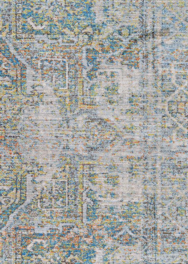 Couristan Halli Antique Lavar H477/1100 Skyblu - Stone - Mlt Rugs - Couristan - h4771100053076t