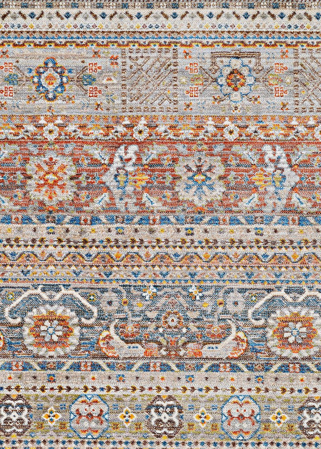 Couristan Halli Bokhara H723/3001 Stone - Brick - Mlt Rugs - Couristan - h7233001053076t