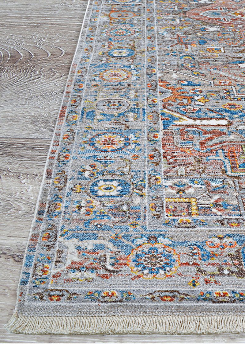 Couristan Halli Kerman H724/3100 Brick - Brown - Mlt Rugs - Couristan - h7243100053076t