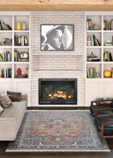 Couristan Halli Kerman H724/3100 Brick - Brown - Mlt Rugs - Couristan - h7243100053076t