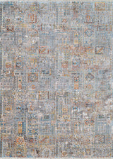 Couristan Halli Persian Panel H708/1100 Skyblu - Stone - Mlt Rugs - Couristan - h7081100053076t