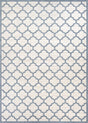 Couristan Marina Garden Gate 8976/0515 Oyster / Slate Blue Rugs - Couristan - 89760515020311t