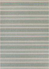Couristan Monaco Marbella 6041/3107 Blue Mist / Ivory Rugs.