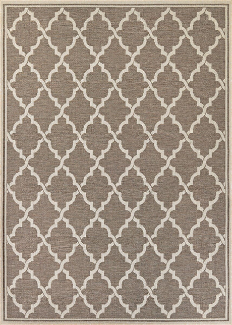 Couristan Monaco Ocean Port 7881/1037 Taupe / Sand Rugs.